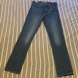 Levi’s High Rise Straight Leg Jeans W29 L32